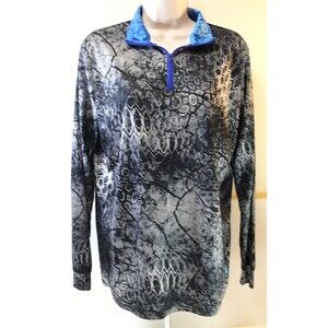 Power Fishing Apparel Brand compression shirt stretch ¼ zip women polyester LG